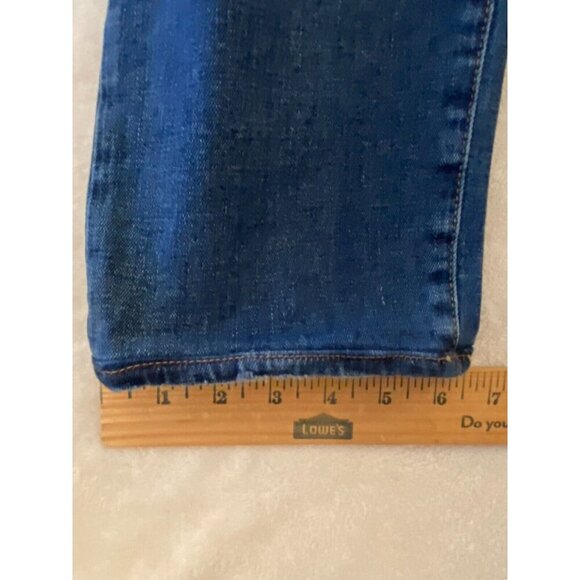 OVADIA Men's Blue Jeans Distressed Slim 002 Cotton Elastane Jeans Size 36X37 - Picture 15 of 16